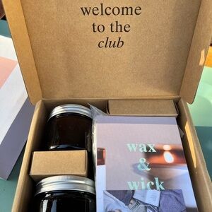 Wax & Wick Candle Making Kit - Brown